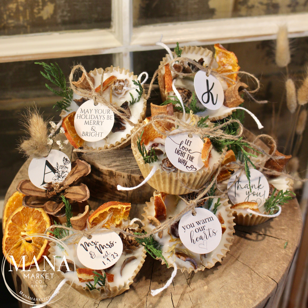 Natural Fire Starters Beautiful Gift or Favor