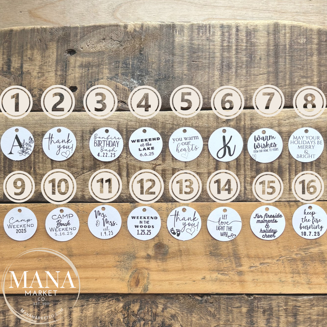 Pine Tree Fire Starter Scented Sachet & Wax Melt