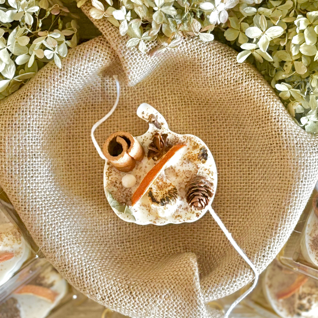 Pumpkin Fire Starter Favor Thanksgiving Gift Fall Wedding Favors