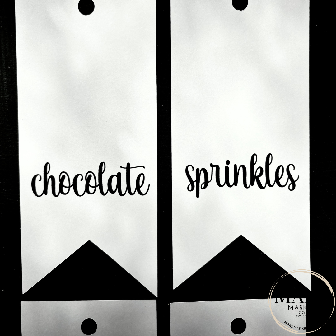 Donut Stand Tags