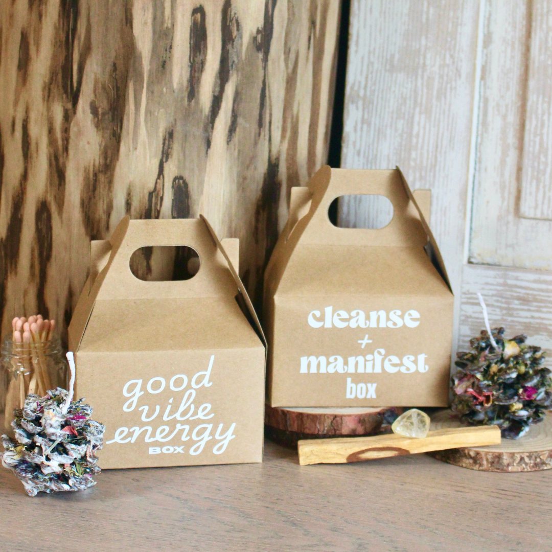 Good Vibes Smudging Box Cleanse + Manifest Kit
