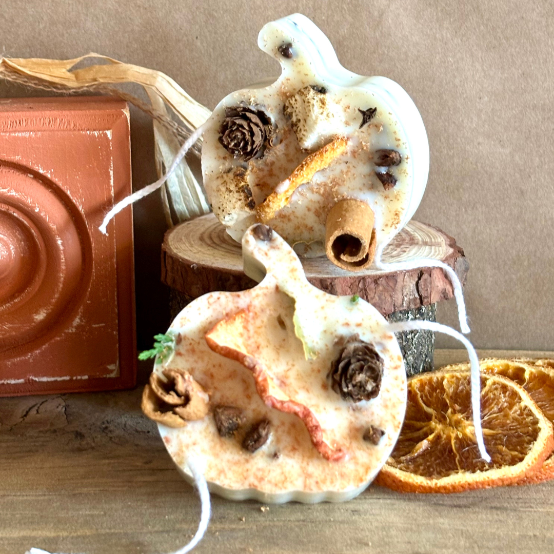 Fire Starters Pumpkin Shaped and Scented for Rustic Fall Wedding
