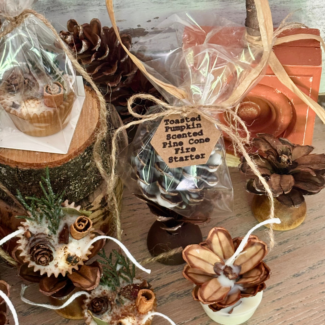 Pine Cone Fire Starter Favors & Gifts