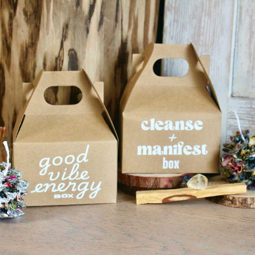 Good Vibes Smudging Box Cleanse + Manifest Kit