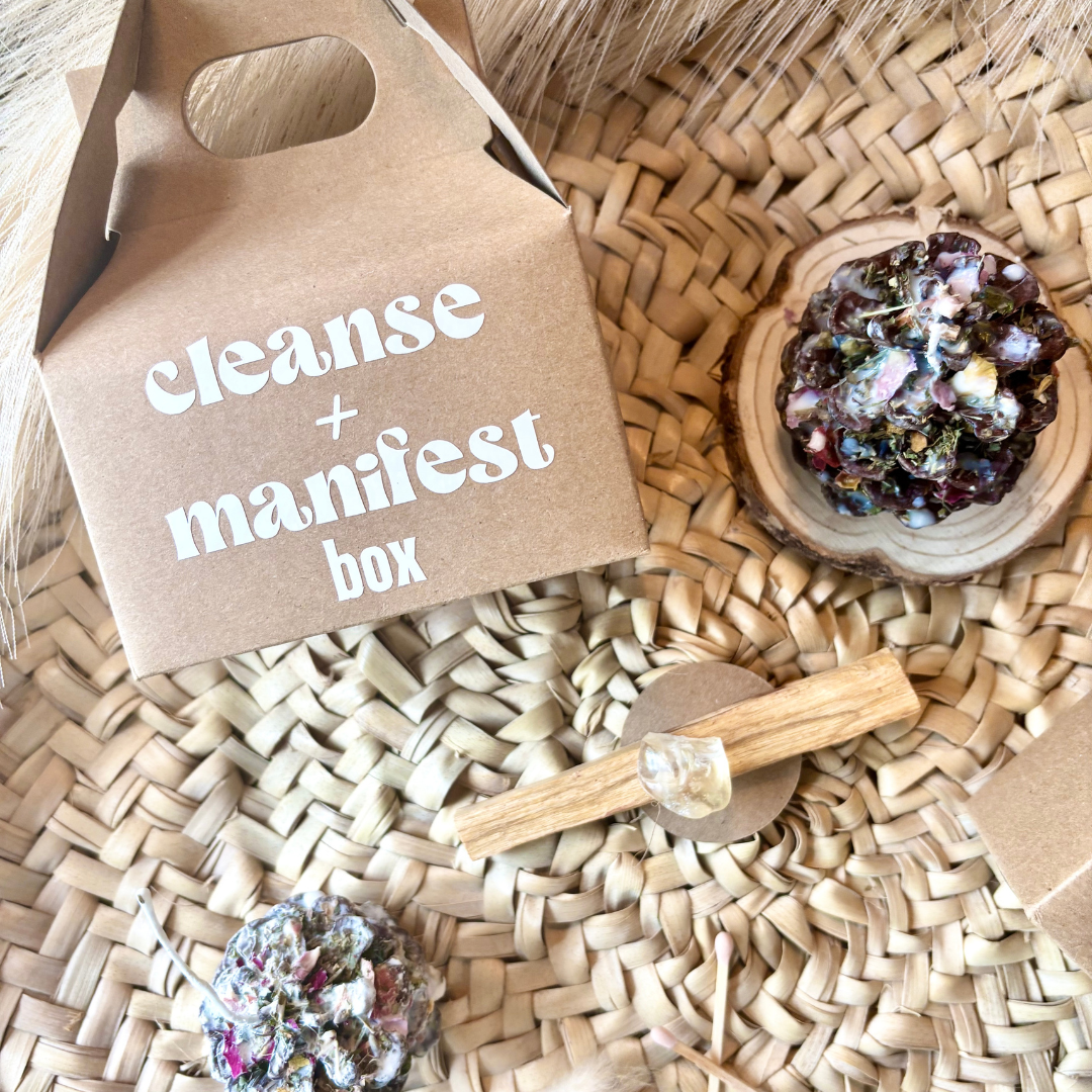 Good Vibes Smudging Box Cleanse + Manifest Kit