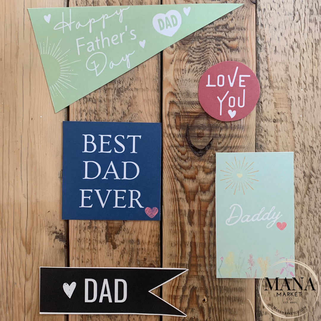 Happy Father’s Day Tag | Father’s Day Gifts | Father’s Day Gift Tag Assortment