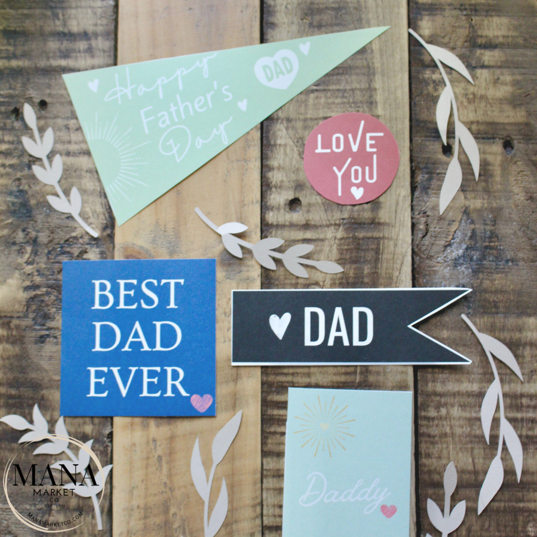 Happy Father’s Day Tag | Father’s Day Gifts | Father’s Day Gift Tag Assortment