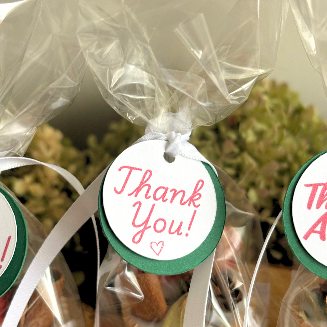 Tuscan Garden Mini Fire Starter Favors