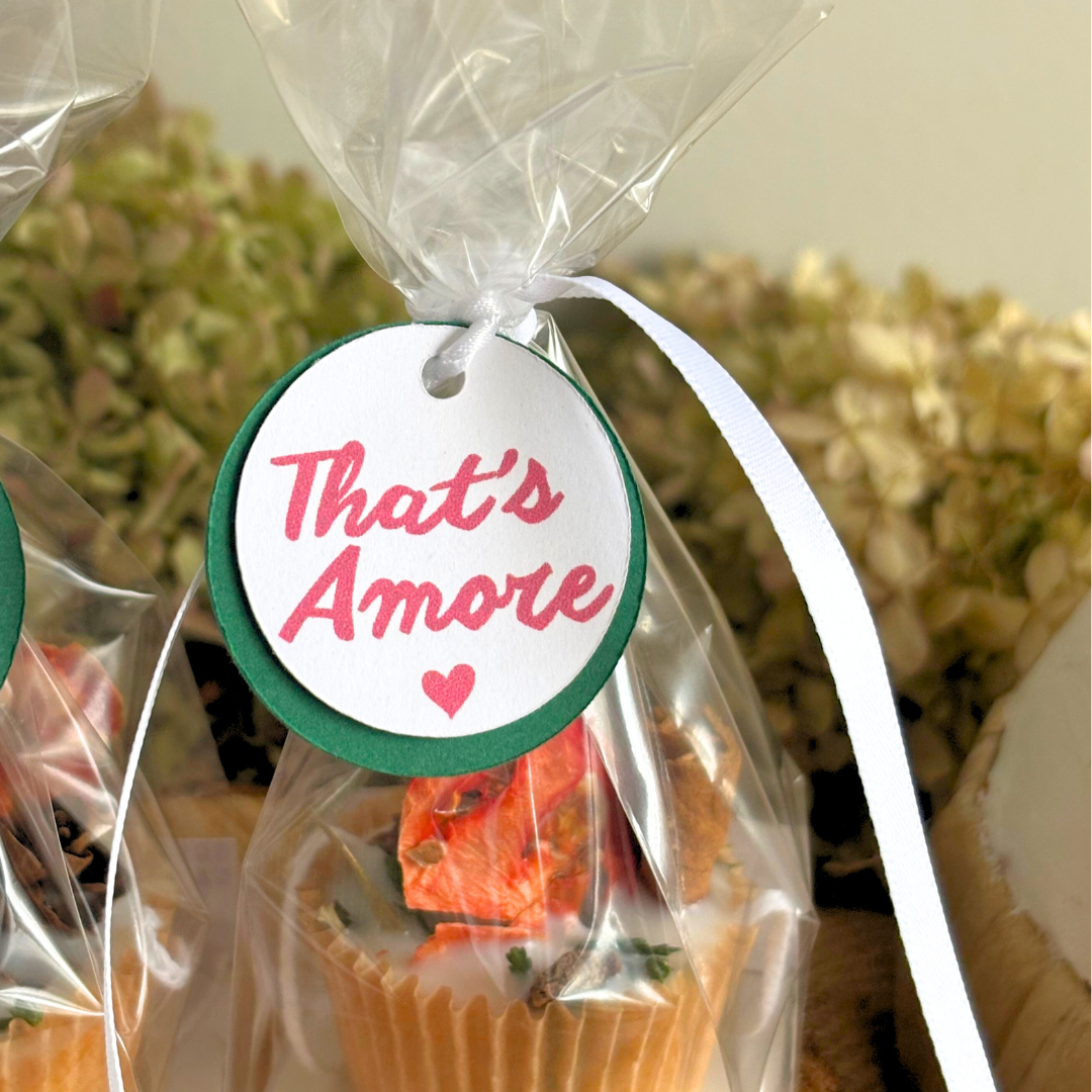 Tuscan Garden Mini Fire Starter Favors