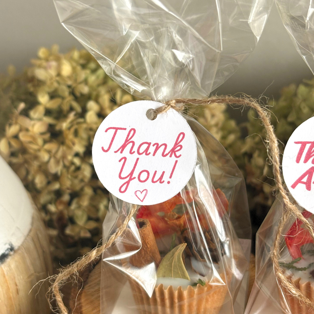 Tuscan Garden Mini Fire Starter Favors