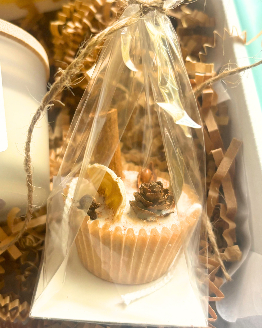 It's Bananas ~ Banana Bread Scented Hand Poured Soy Wax Candle, Wax Melts & Mini Fire Starter Banana Bread Recipe Card Gift Box ~