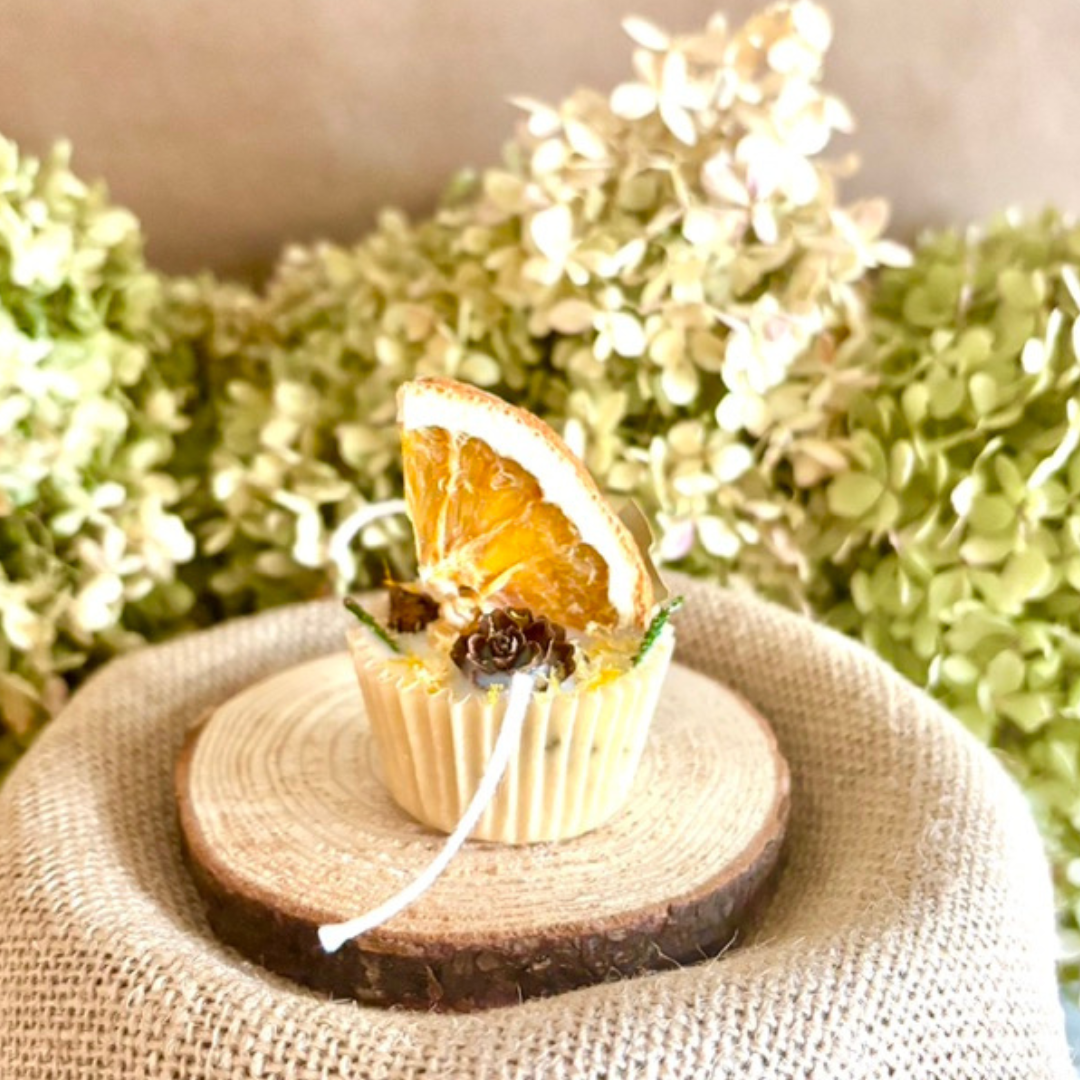 Orange and Clove Scented Mini Fire Starter Favors. Soy Wax scented fire starters, sachets and wax melts. The Perfect gift or favor. Individually Wrapped for to wow your guests with the perfect wedding favors!