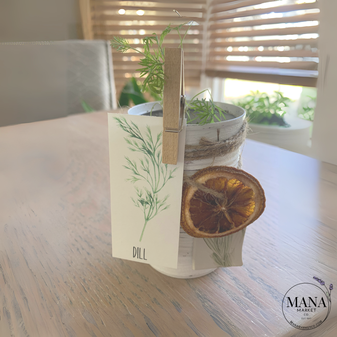 Printable Herb Labels , Set of Rustic Plant Seed Tags and Label Printables for Gardening