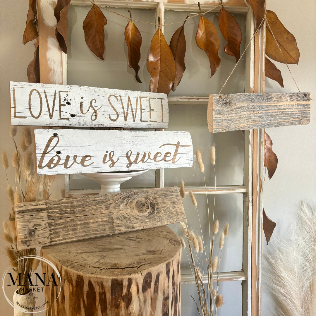 Love is Sweet Sign for Dessert Table