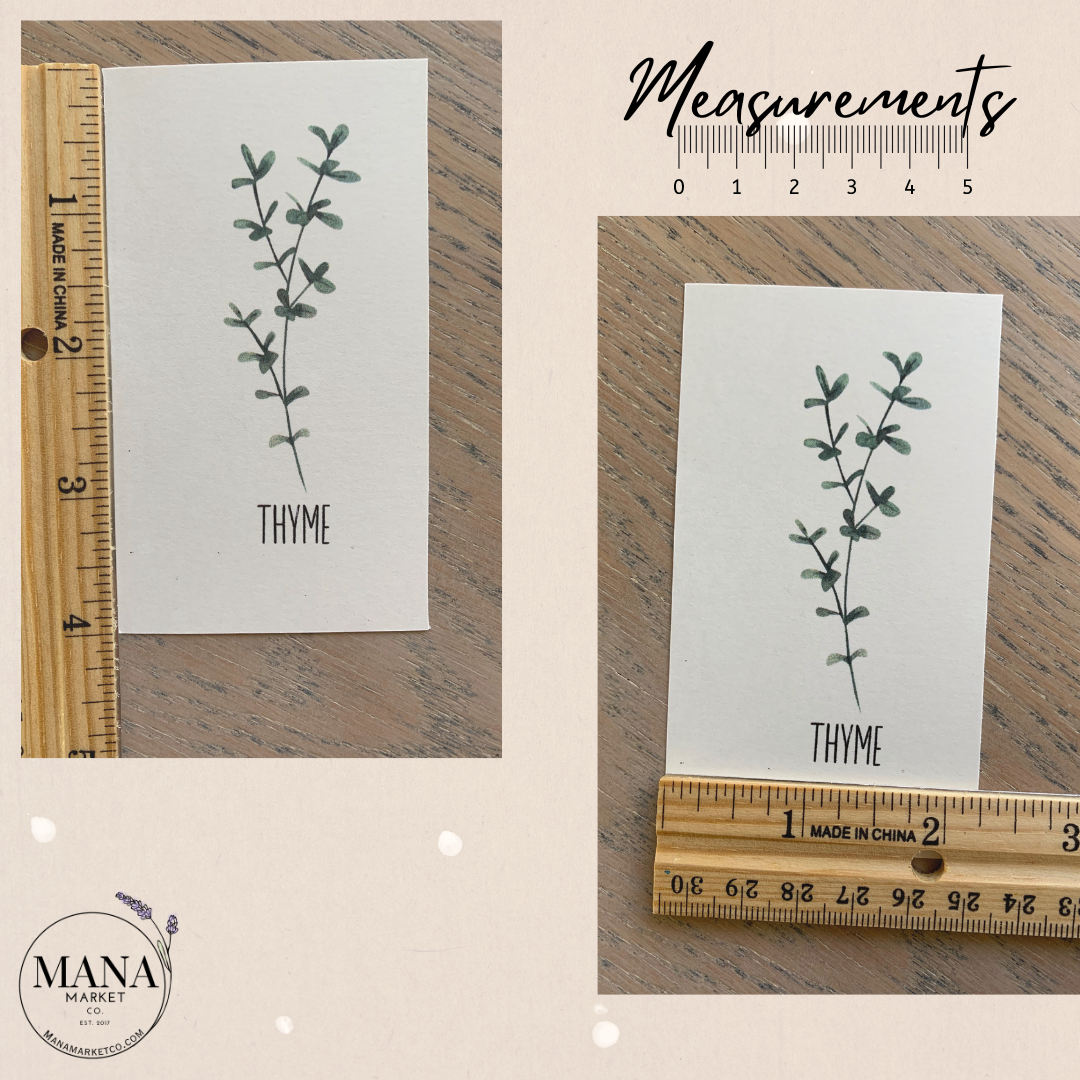 Printable Herb Labels , Set of Rustic Plant Seed Tags and Label Printables for Gardening
