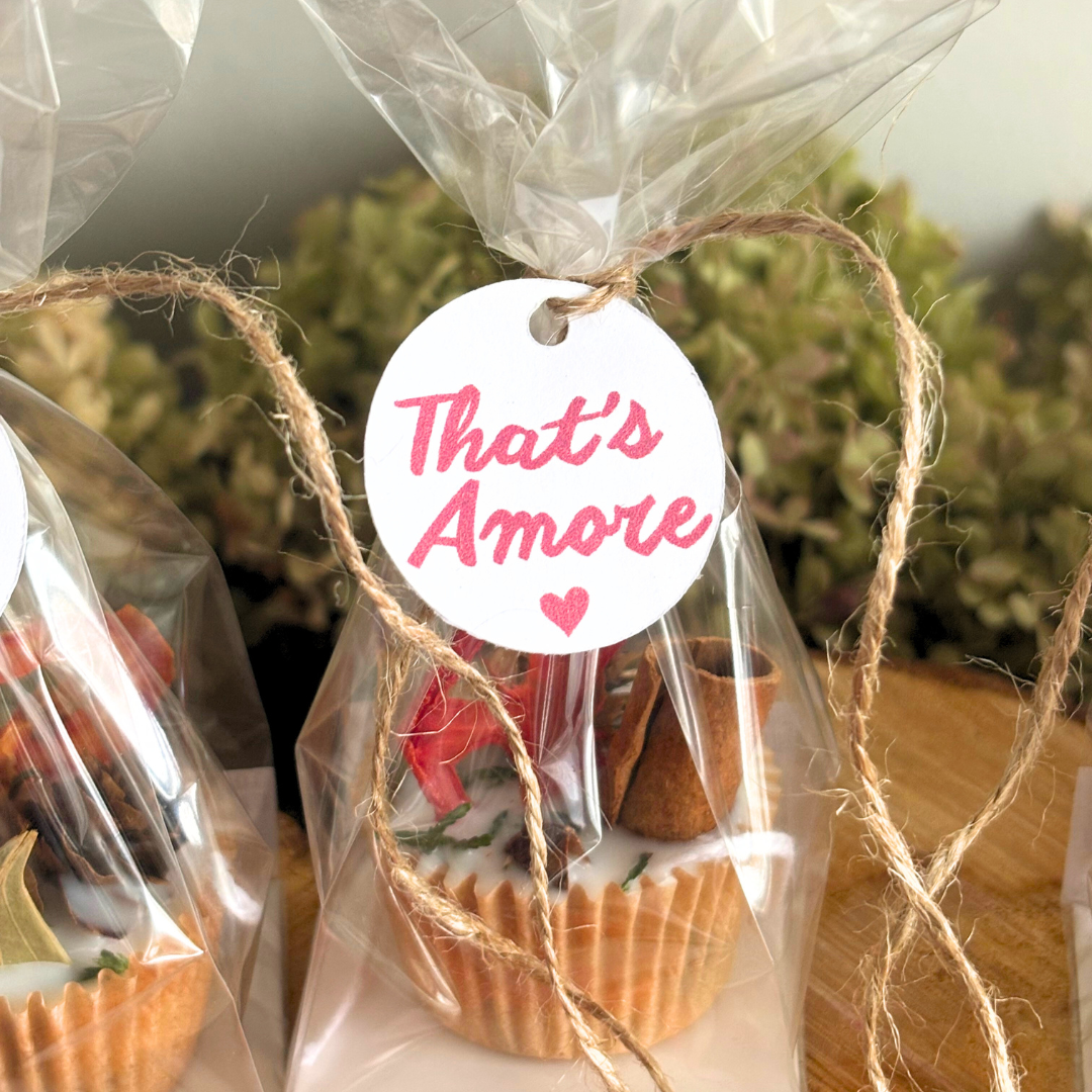Tuscan Garden Mini Fire Starter Favors