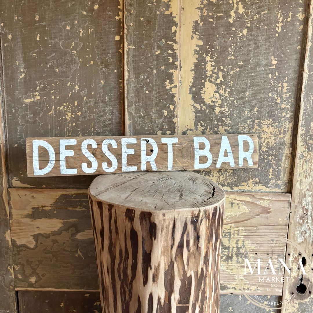 Dessert Bar Sweets Table Sign