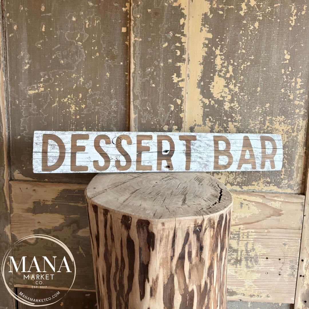 Dessert Bar Sweets Table Sign