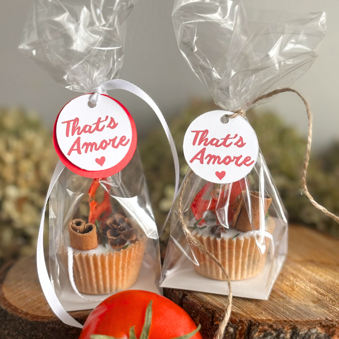 Tuscan Garden Mini Fire Starter Favors