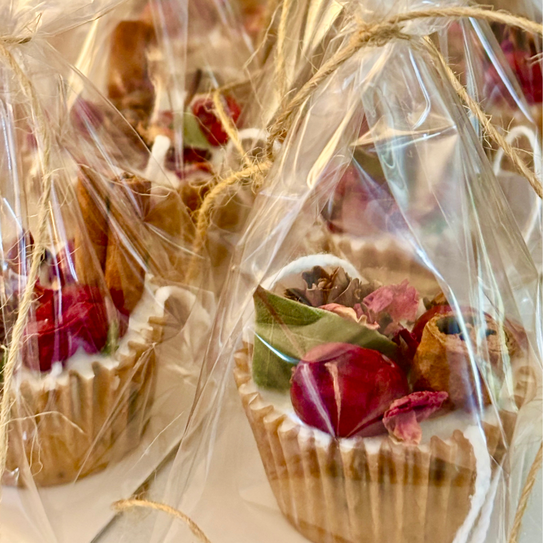 Mini Mulled Wine Fire Starter Individually Wrapped for the perfect favor or gift
