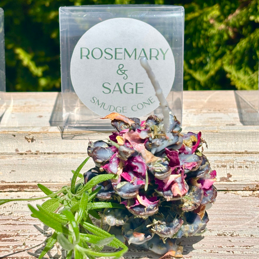 Smudge Cone Cleanse + Manifest Scented Sage Smudging Cones