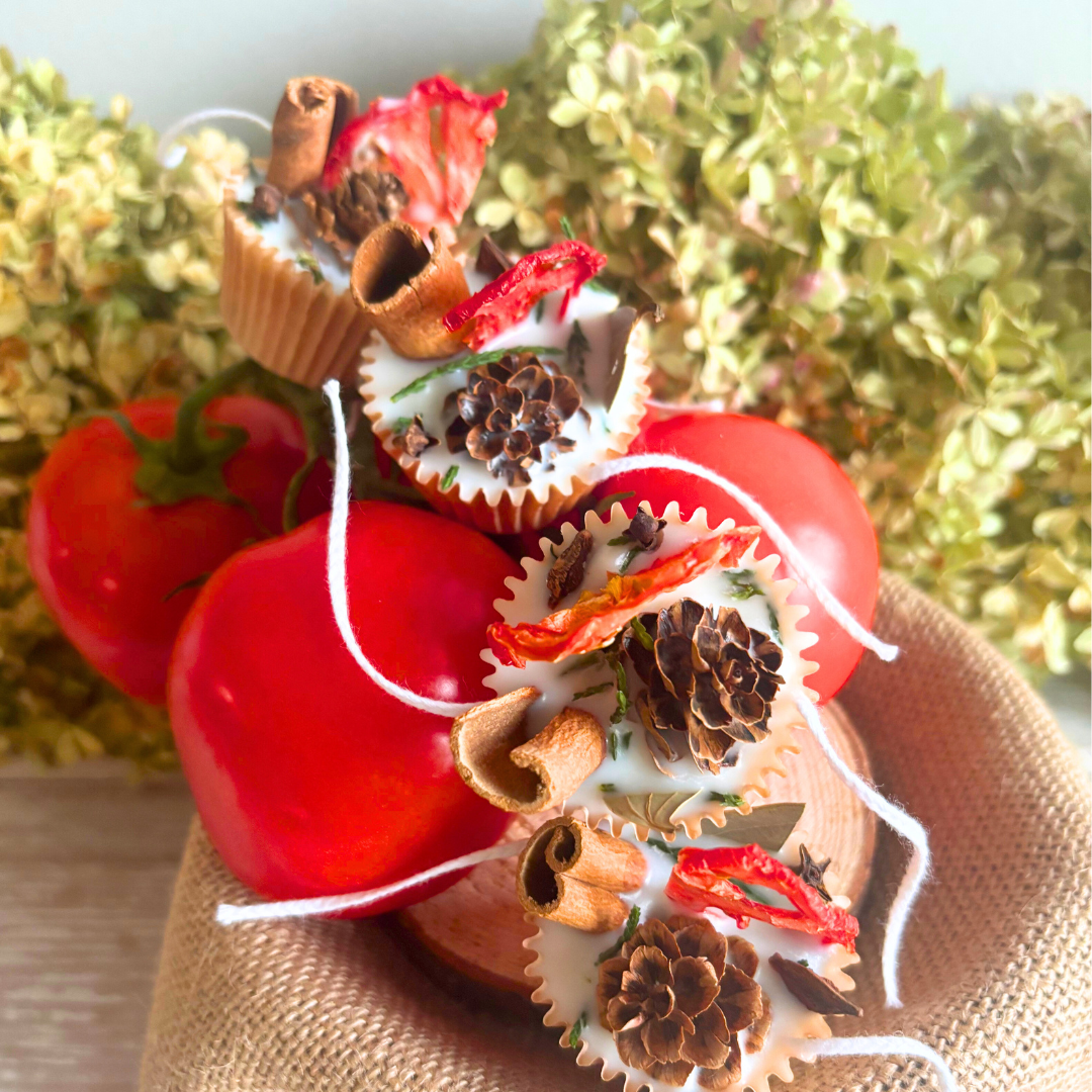 Tuscan Garden Mini Fire Starter Favors