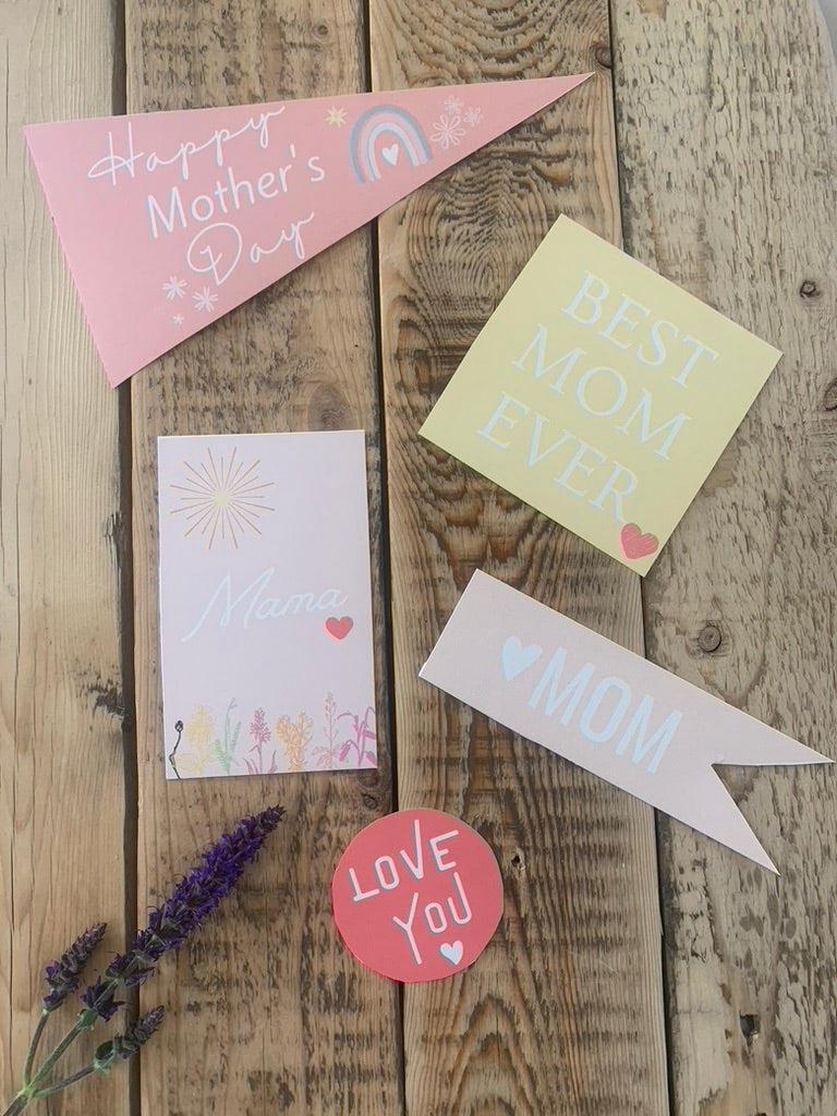 Mother's Day Flag + Tags