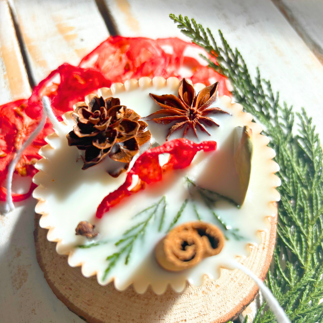 That's Amore Italian Wedding Style Favors in Tuscan Garden Scent Fire Starters Individually Boxed with twine and gold and clear box for the perfect summer wedding favor
