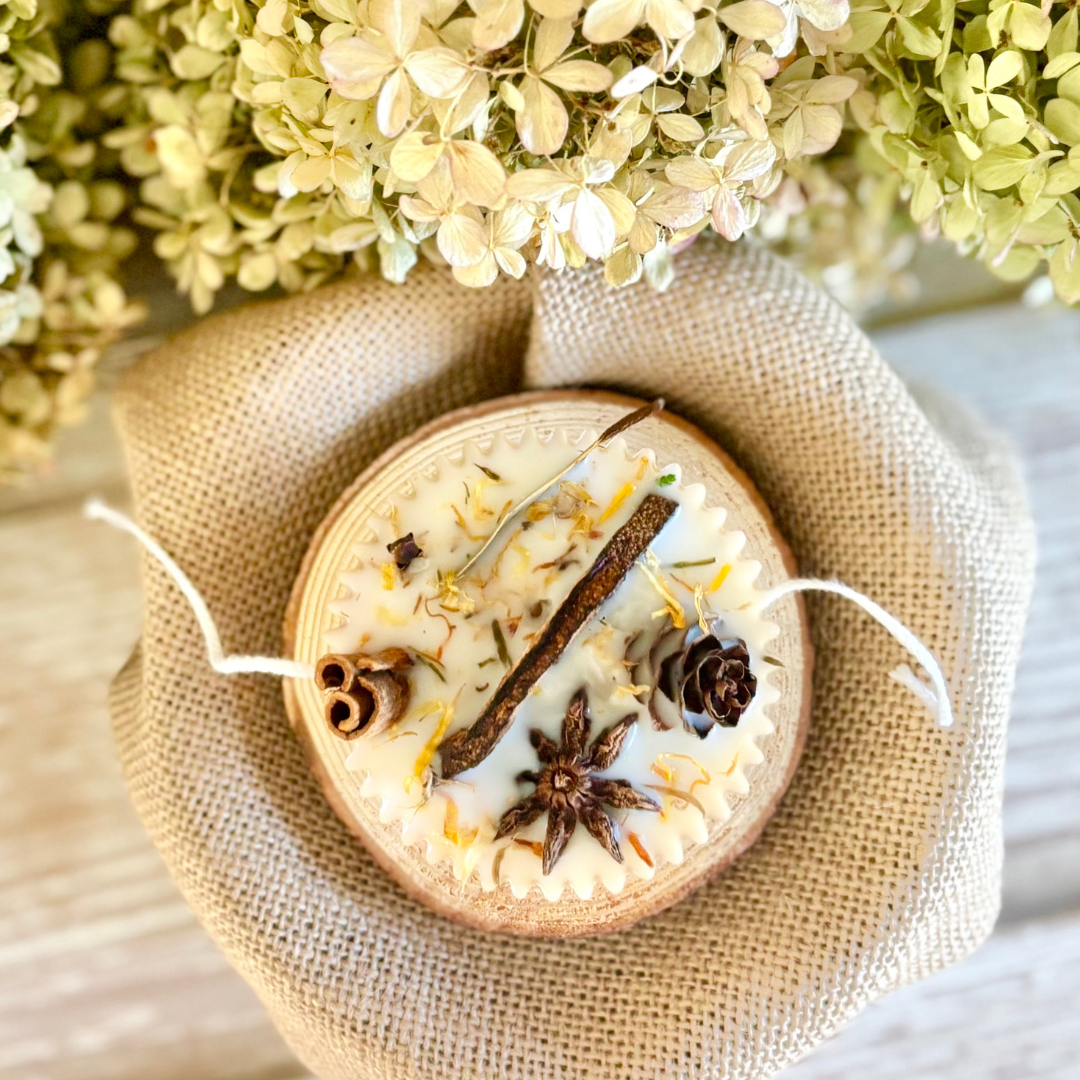 Scented Fire Starters Sachets and Wax Melts for Favors and Gifts in over 20 different scents and styles for your special day