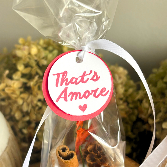 Tuscan Garden Mini Fire Starter Favors