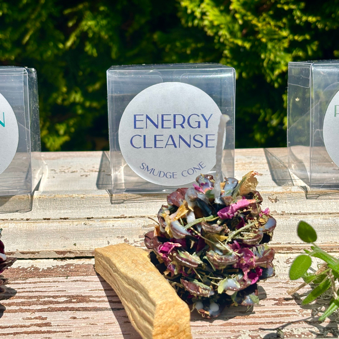 Smudge Cone Cleanse + Manifest Scented Sage Smudging Cones