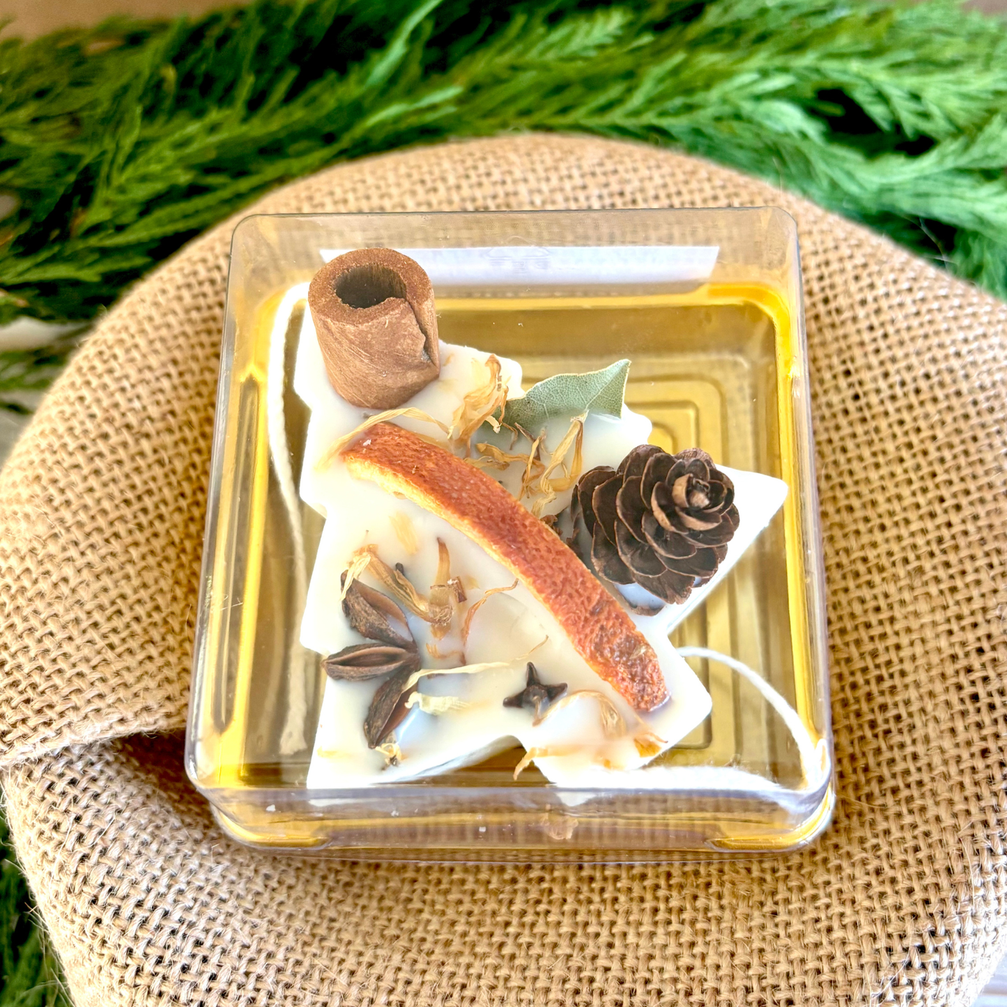 Christmas Tree Gifts and Favors Scented Fire Starters, Sachets and wax melts individually boxed 