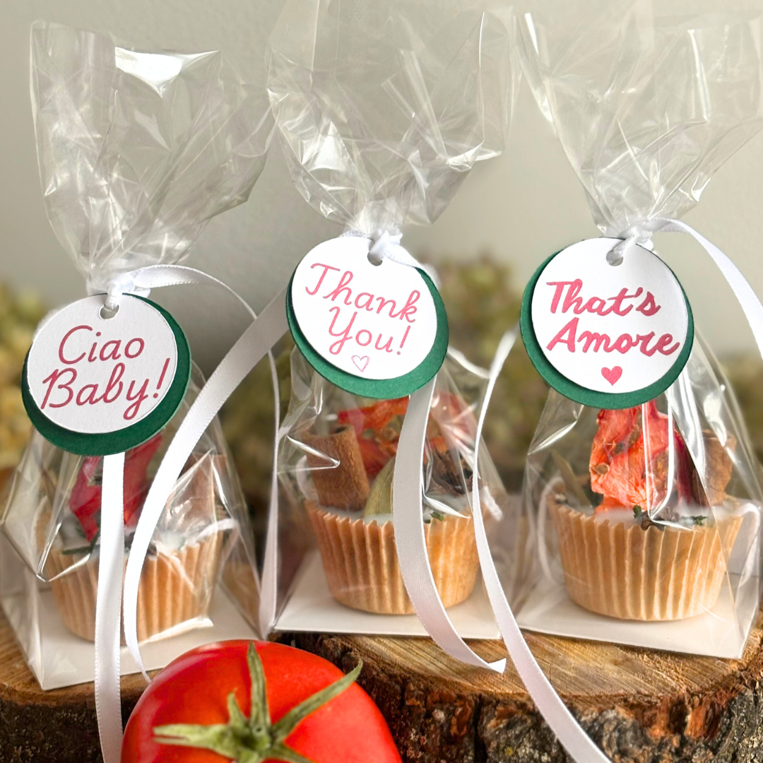 Tuscan Garden Mini Fire Starter Favors