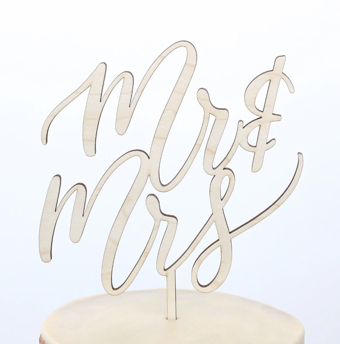 Mr & Mrs Cake Topper, Wedding Cake Topper