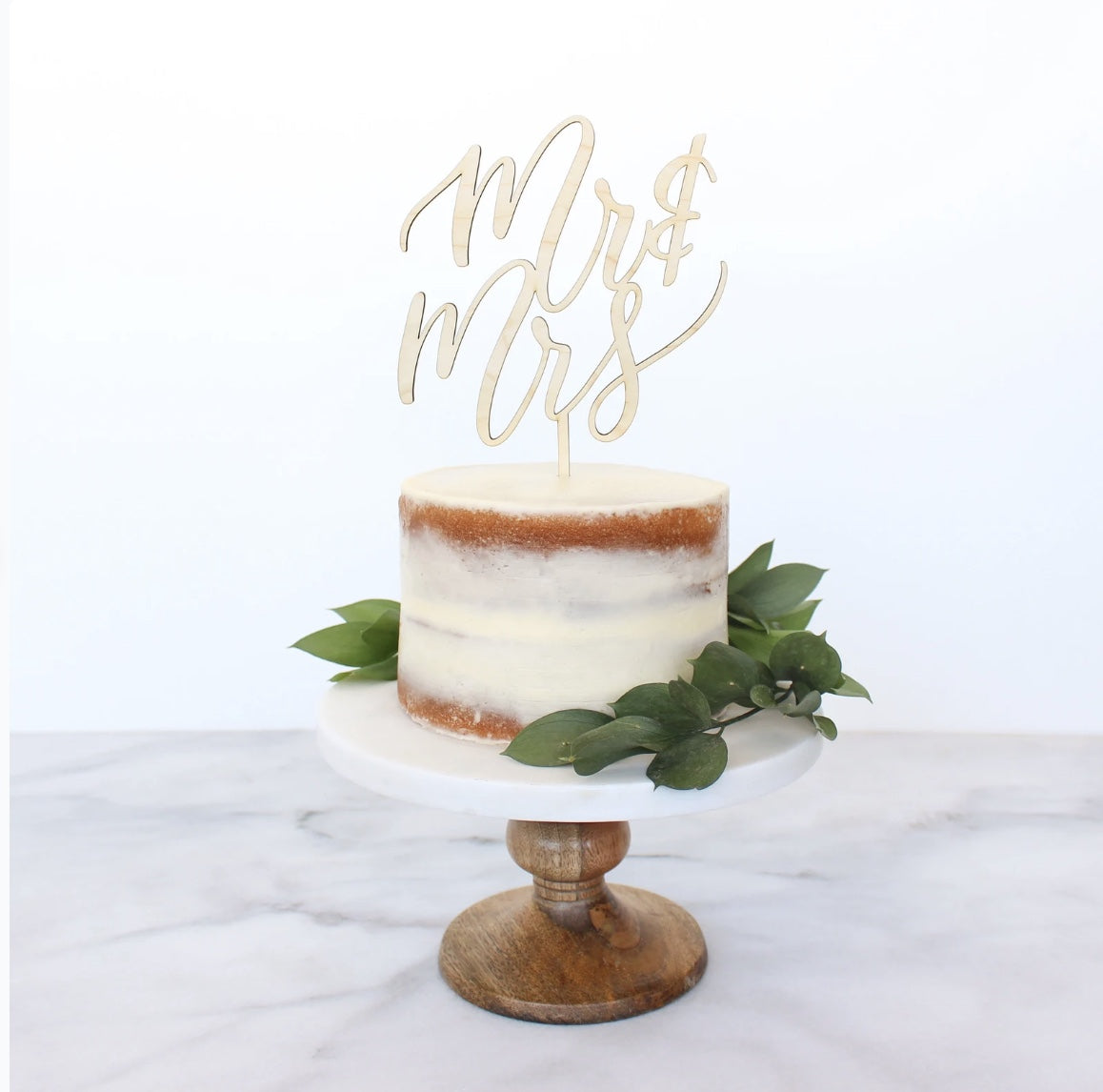 Mr & Mrs Cake Topper, Wedding Cake Topper