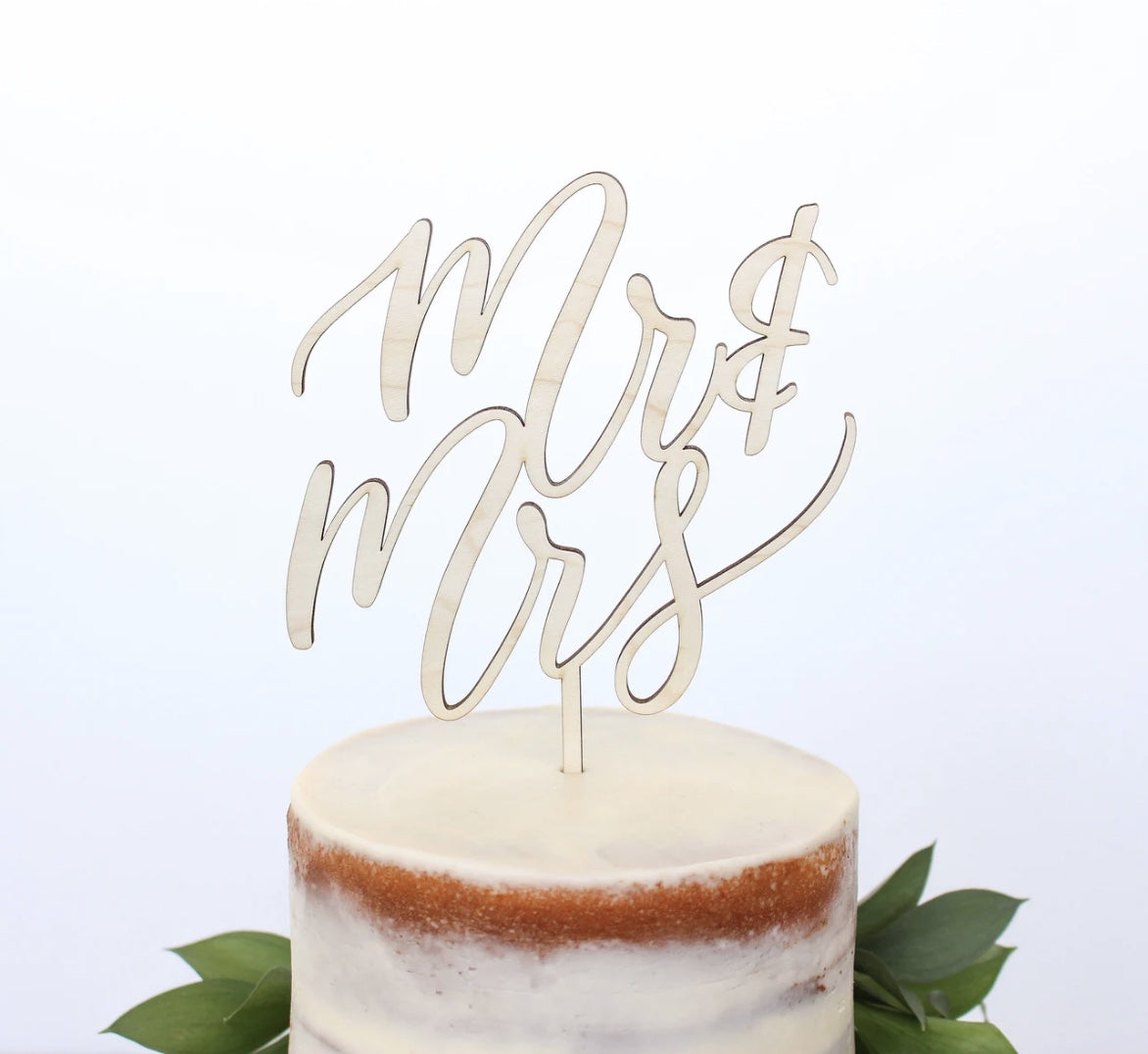 Mr & Mrs Cake Topper, Wedding Cake Topper